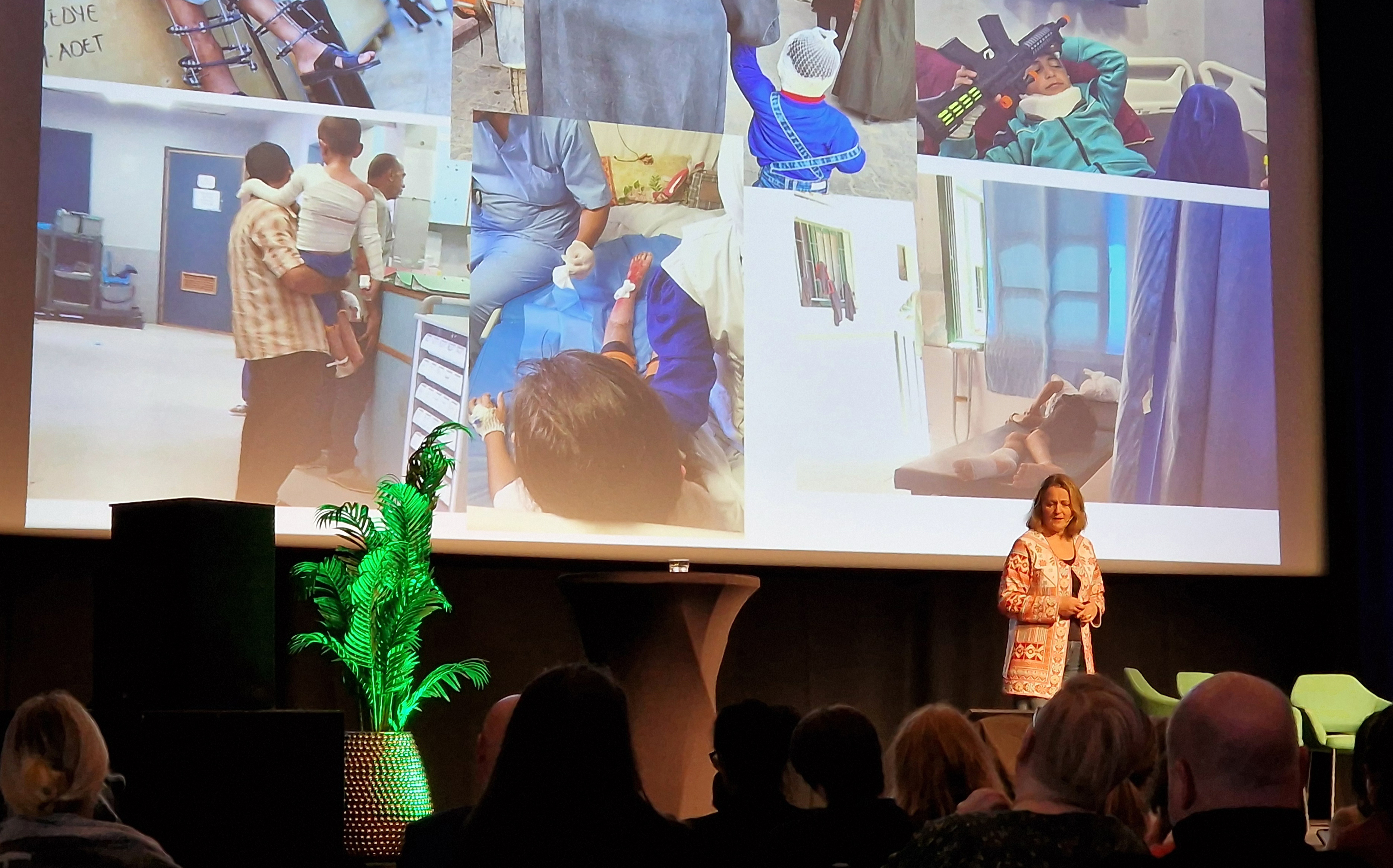 Katrin Glatz Brubakk på Flyktningkonferansen 2025