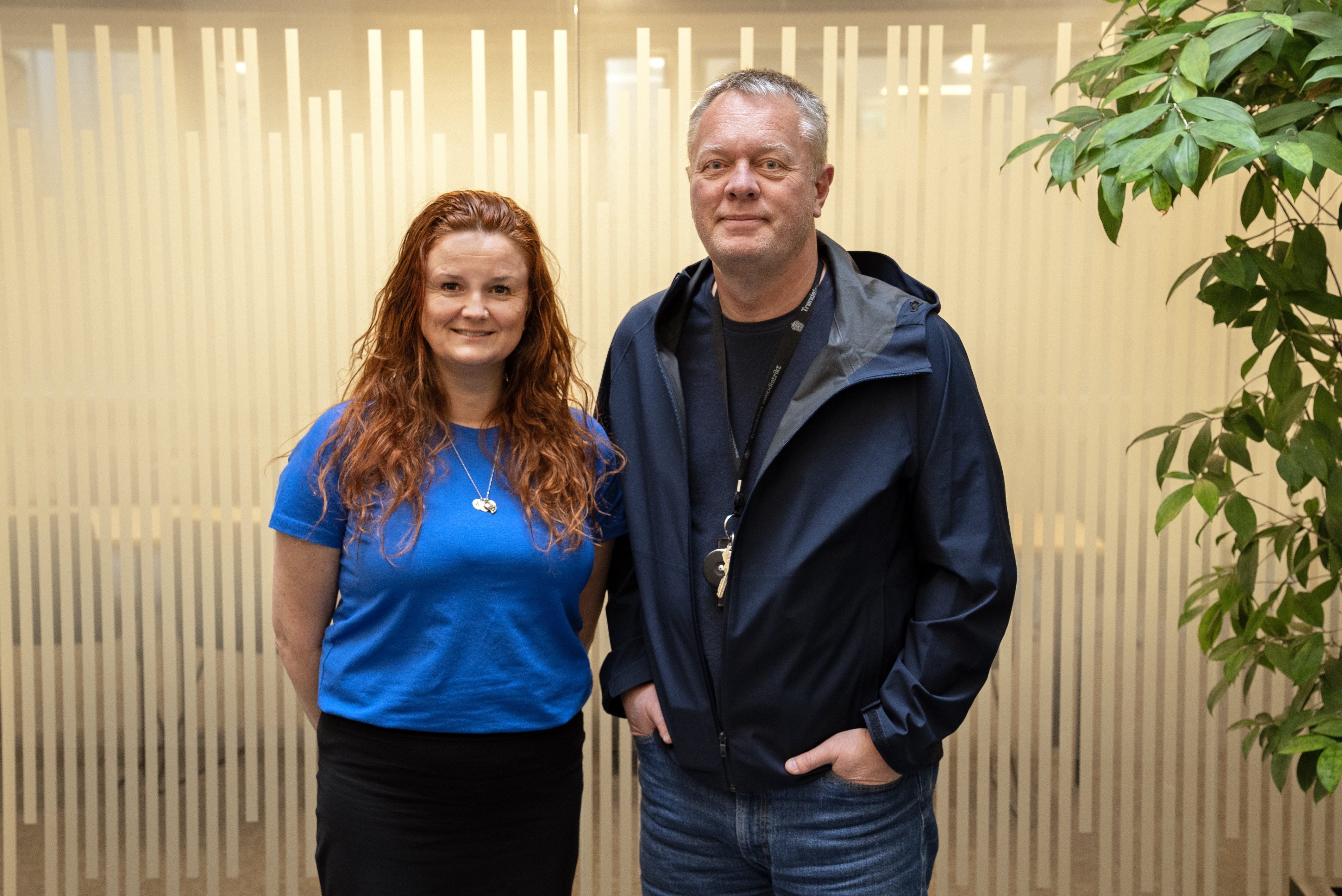 Monica Ølheim og Olav Tømmeraas i Rebessateamet i Trondheim