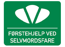 Logo for kurset førstehjelp ved selvmordsfare